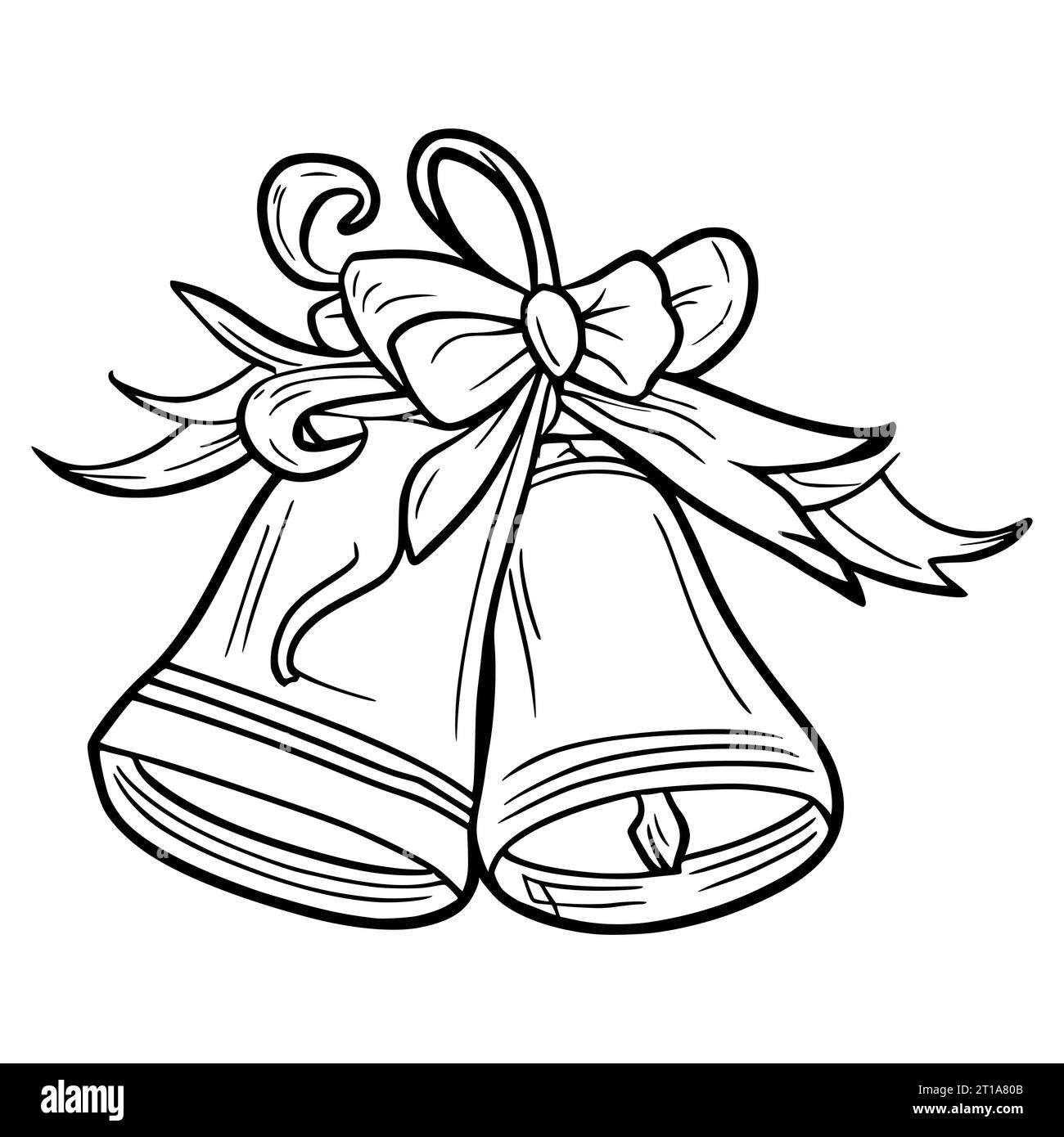 Printable christmas bells coloring pages hi-res stock photography and  images - Alamy