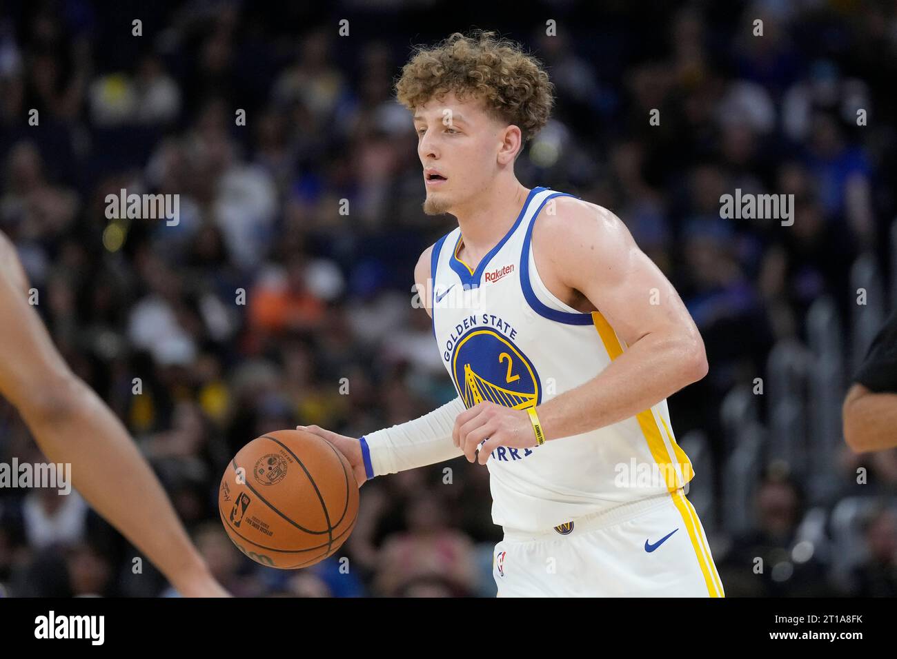 Golden State Warriors Guard Brandin Podziemski (2) Against The Los ...