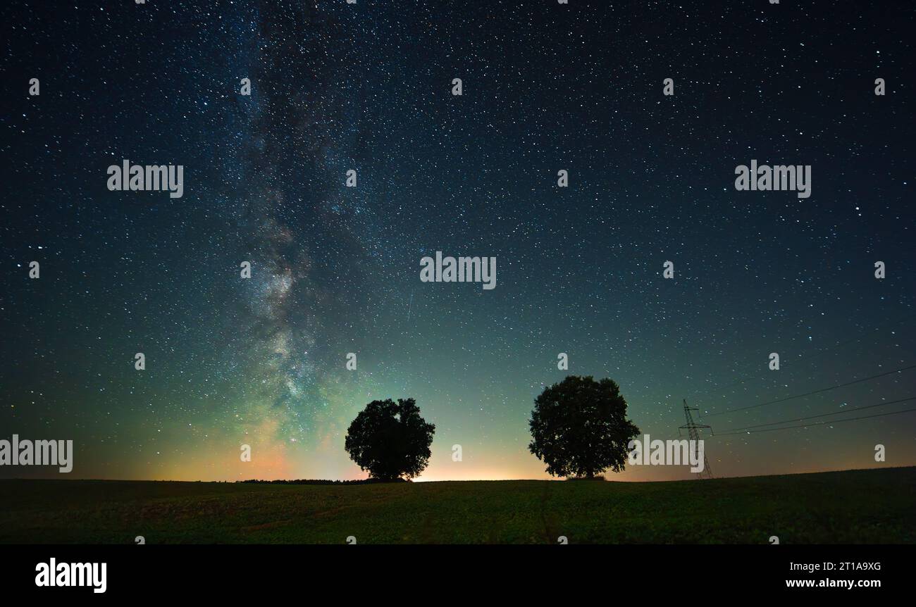 Night sky outer space hi-res stock photography and images - Alamy