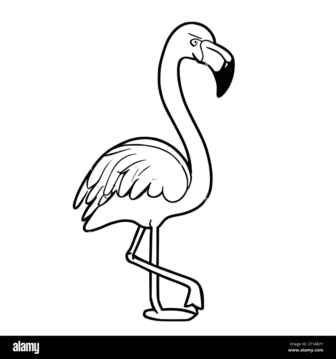 Printable cute flamingo coloring pages hi res stock photography and Printable cute flamingo coloring pages hi res stock photography and