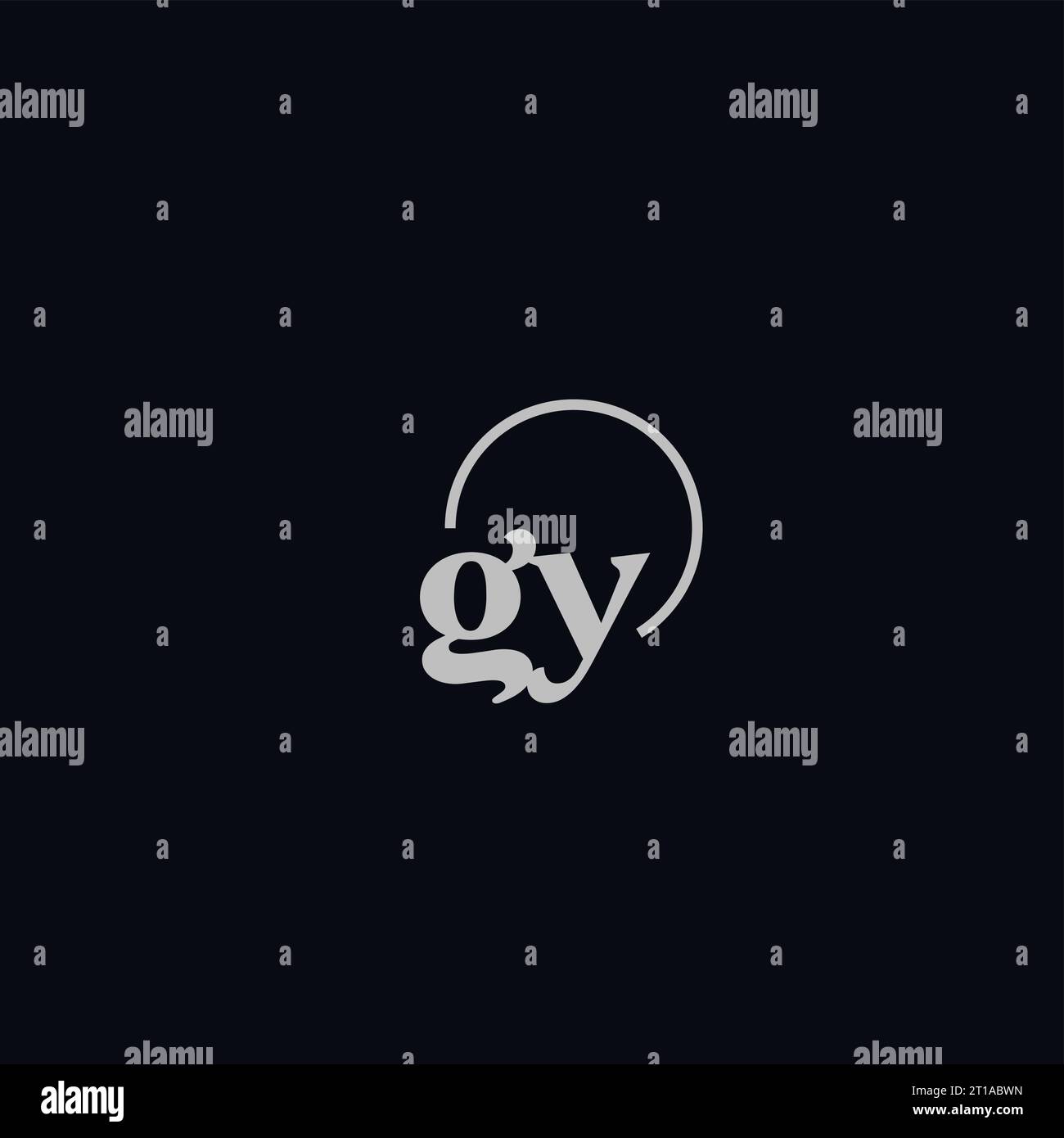 Gy logo vector vectors hires stock photography and images Alamy