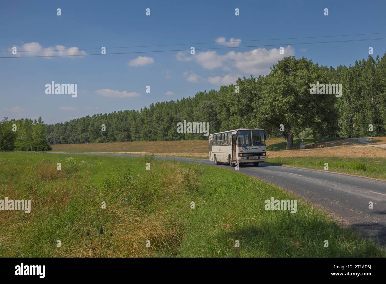 16.07.2023. Hungary, Venek. Ikarus 260 from Gyor. Stock Photo