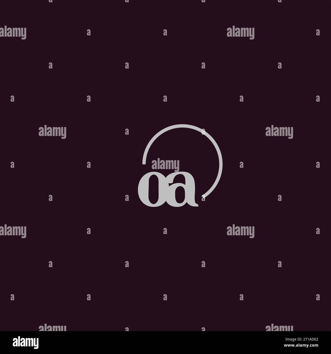 OA initials logo monogram design ideas Stock Vector Image & Art - Alamy