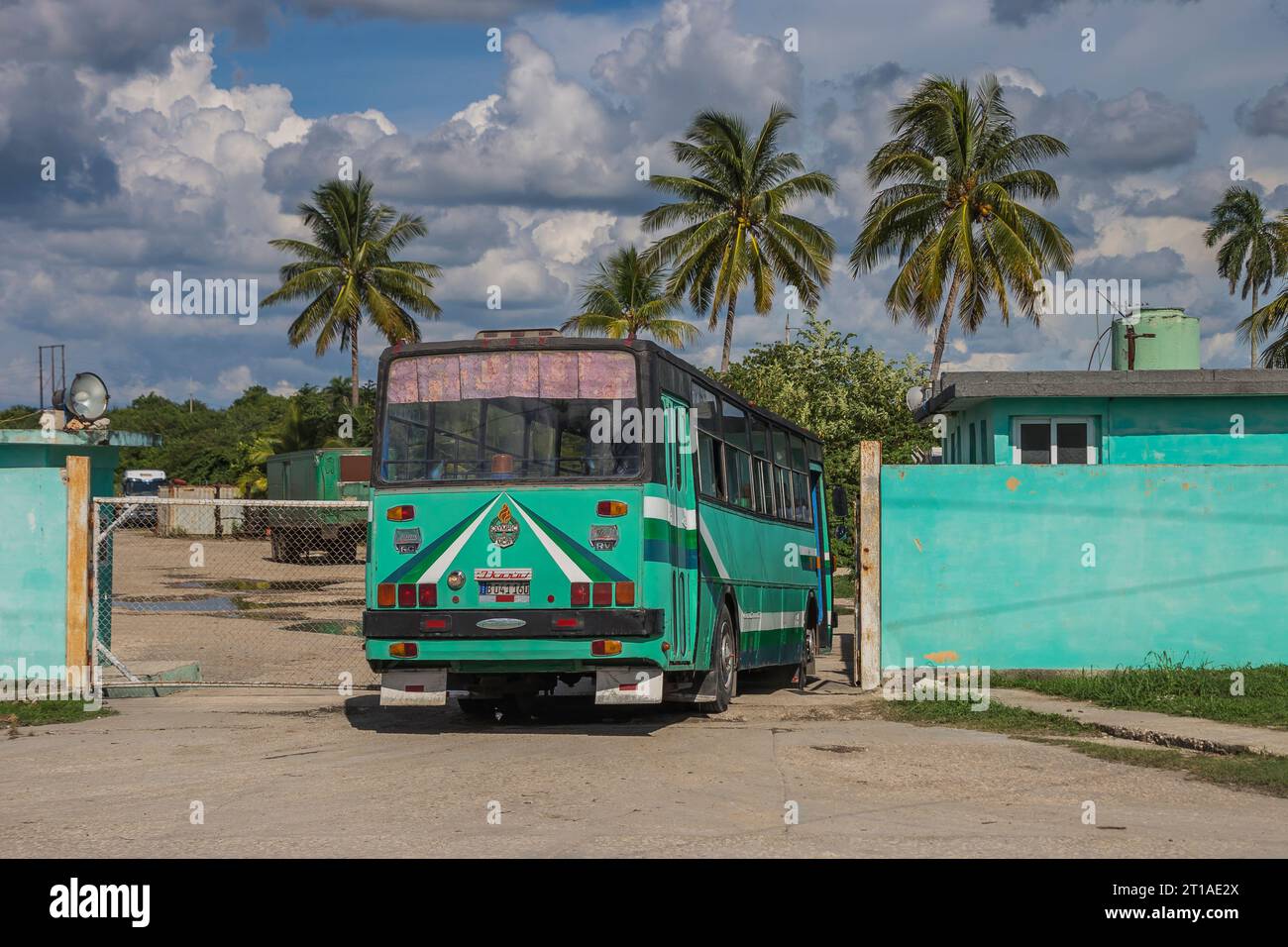 Ikarus 260 - Havana, Cuba, It appears to be badged as a 'Gi…
