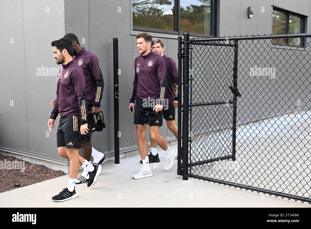 Foxbrough Training Kit Foxborough, USA. 12th Oct, 2023. Soccer: national team, Germany, US ...