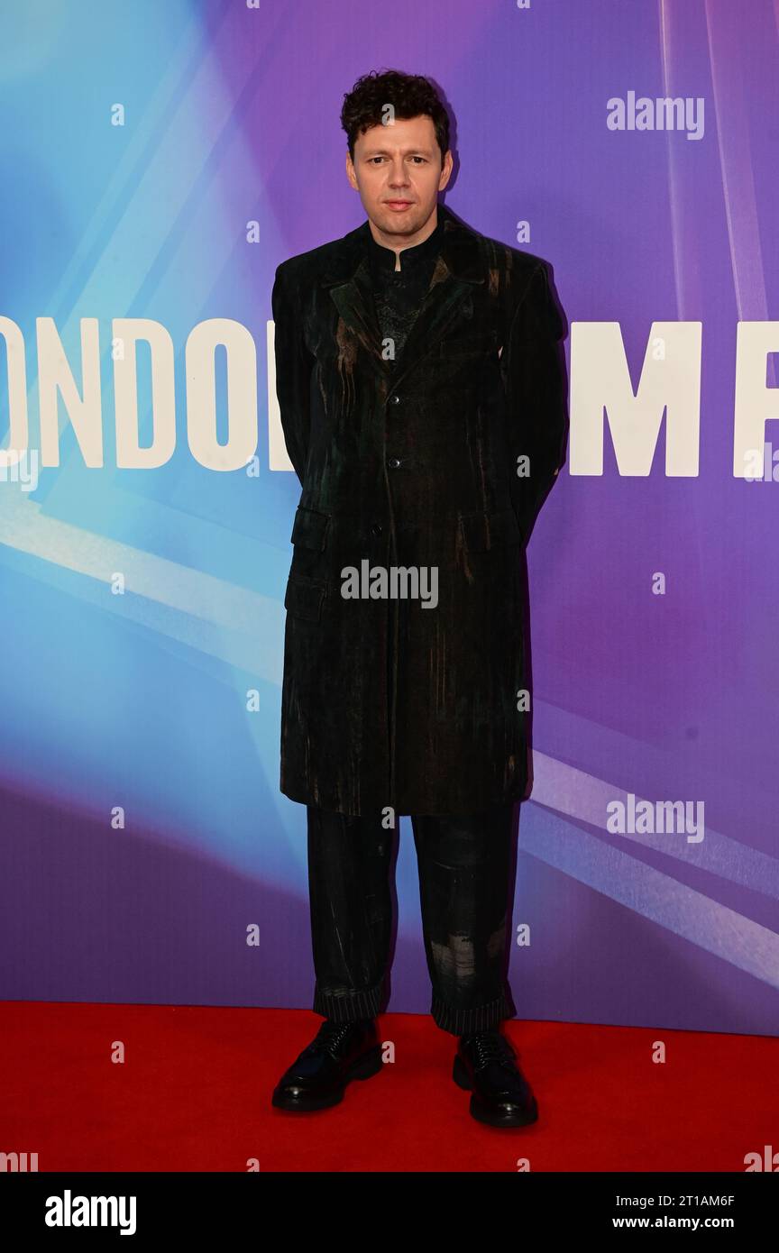 Royal Festival Hall, London, UK. 12th Oct, 2023. Christian Friedel attends The Zone of interest - BFI London Film Festival 2023, London, UK. Credit: See Li/Picture Capital/Alamy Live News Stock Photo