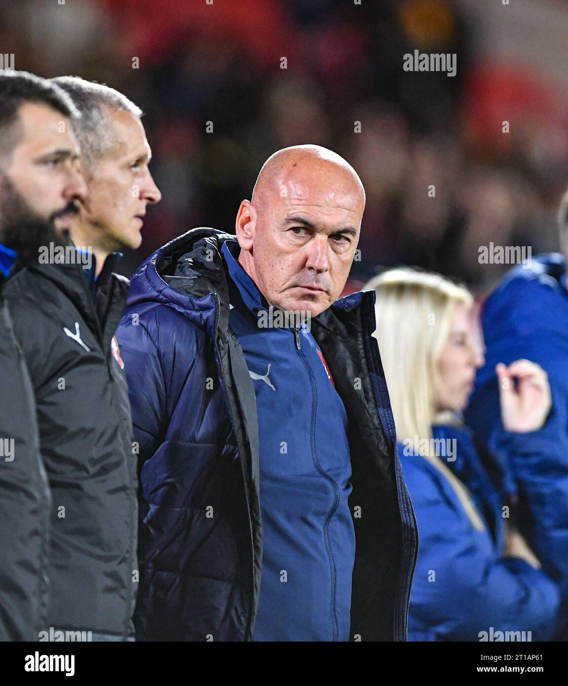 The City Ground, Nottingham, UK. 12th Oct, 2023. Euro 2025 Group F