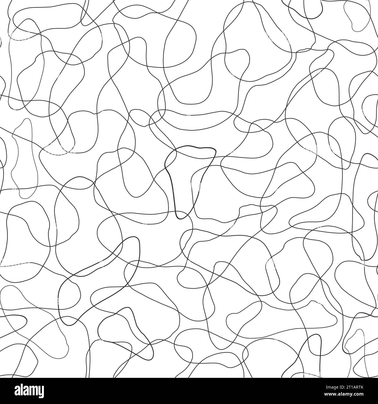 Vector background, circles and ovals pattern Stock Vector Image & Art ...