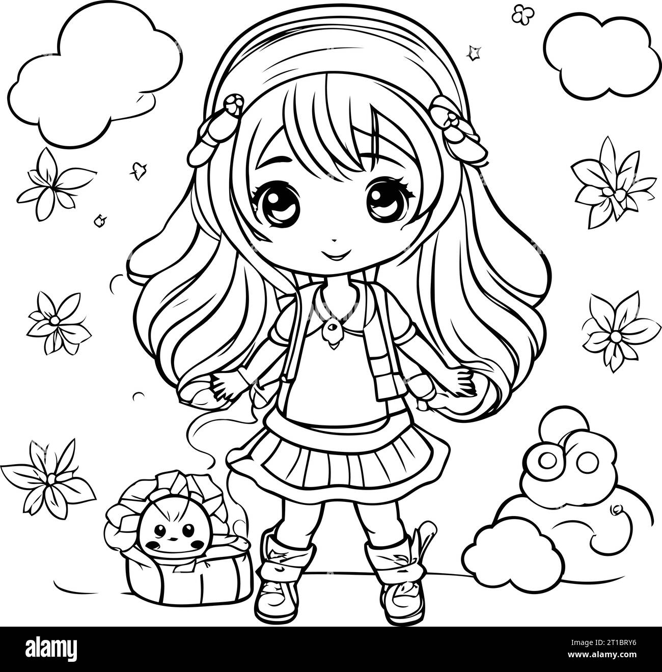Coloring Papers Kids, Drawing Paper Kids, Drawing Girl Gift