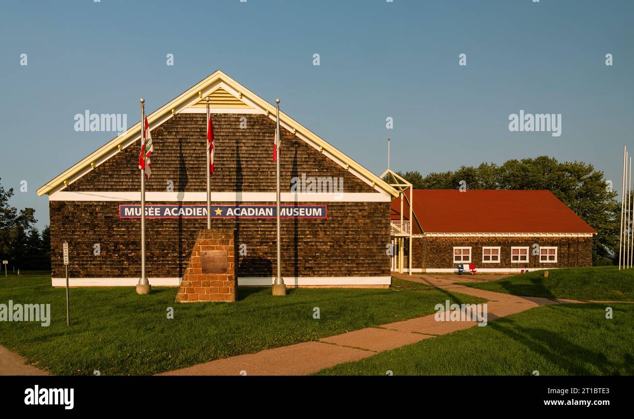 Acadian Museum Miscouche, Prince Edward Island, CAN Stock Photo Alamy