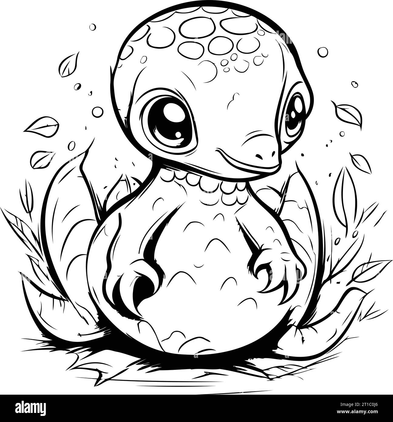 Cute Baby Turtle Coloring Pages Dragoart