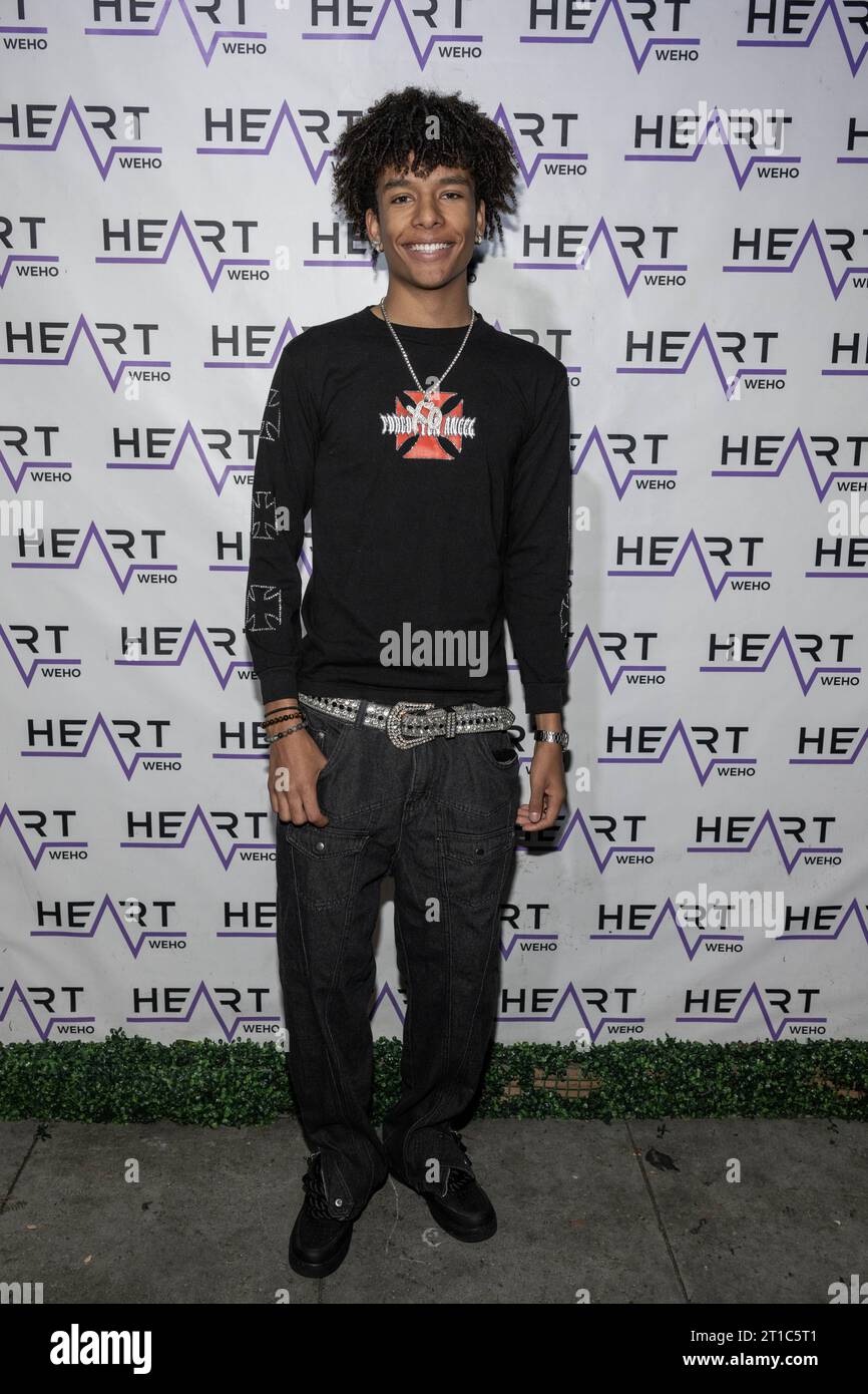 Los Angeles, USA. 12th Oct, 2023. Youtuber rapper Kane Bailey attends