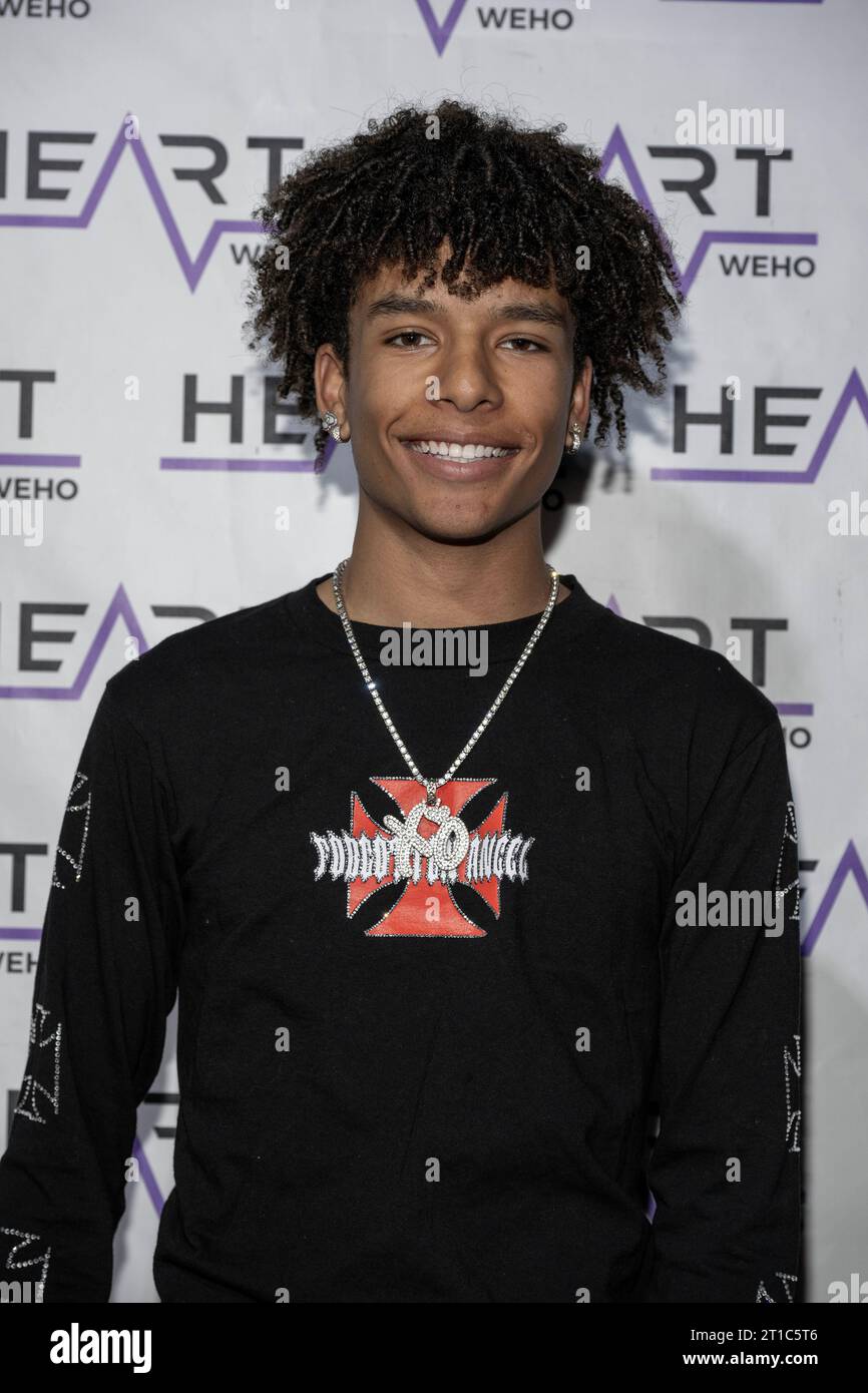 Los Angeles, USA. 12th Oct, 2023. Youtuber rapper Kane Bailey attends