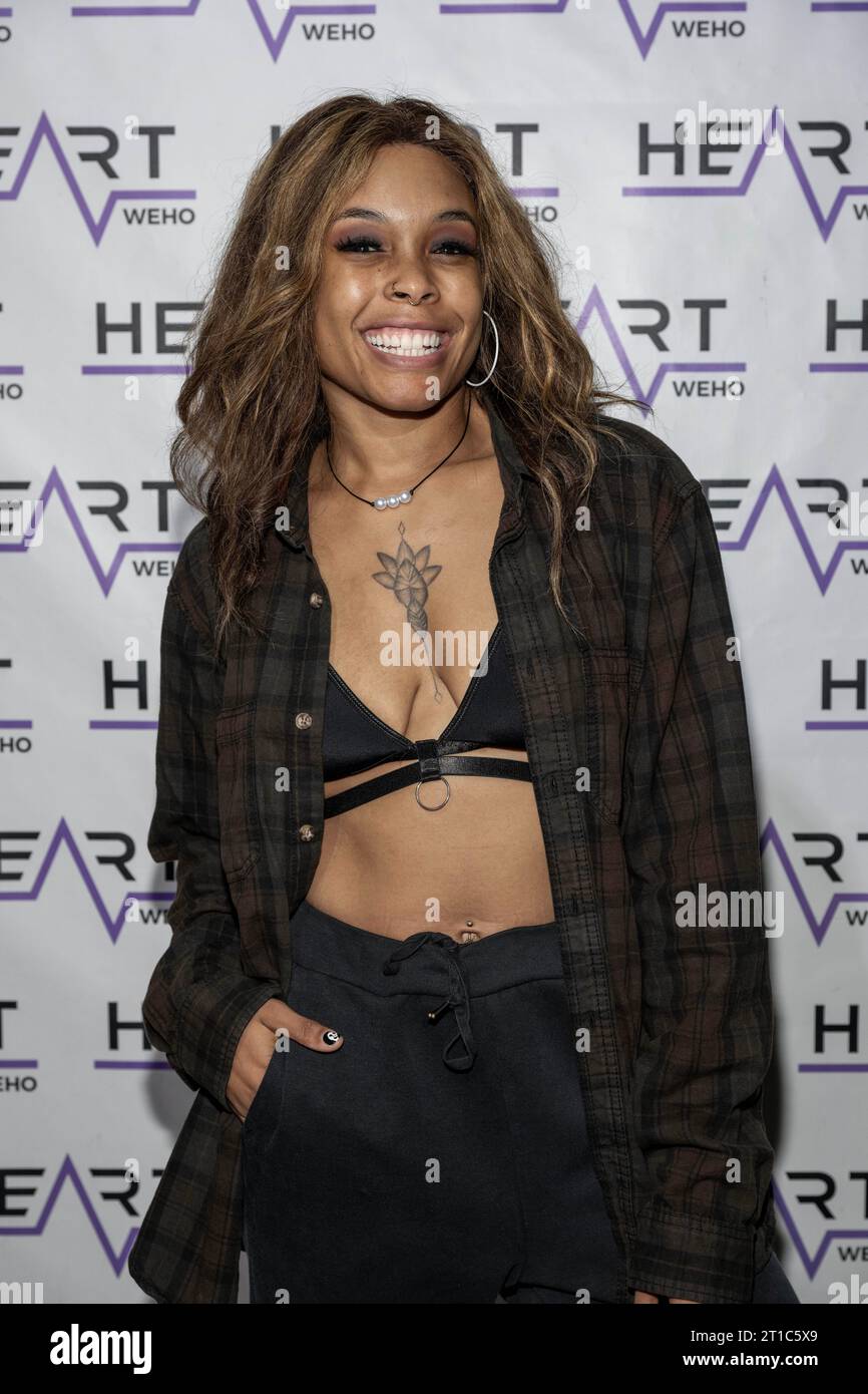 Los Angeles, USA. 12th Oct, 2023. Model Karma Lee attends Thursday Night Pound Town Wrestling