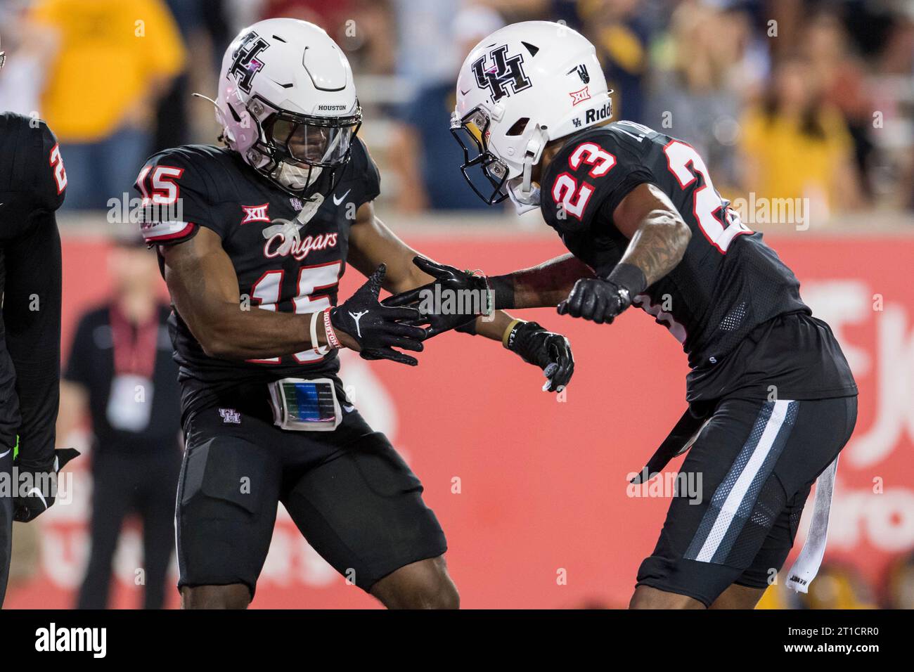 October 12, 2023: Houston Cougars defensive back Isaiah Hamilton (23