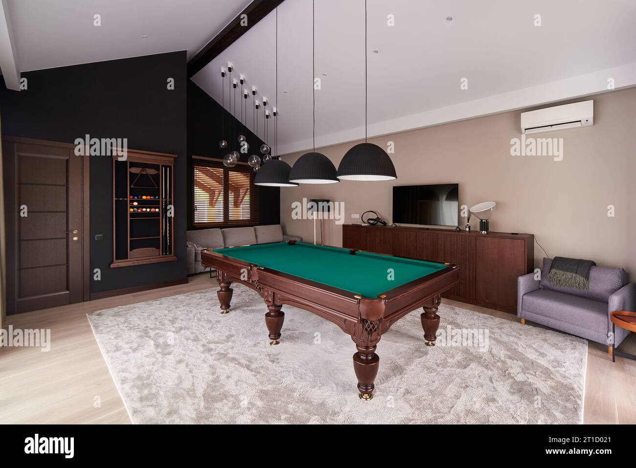 Vip Room Billiard Luxurious billiard room hi-res stock photography and images - Alamy