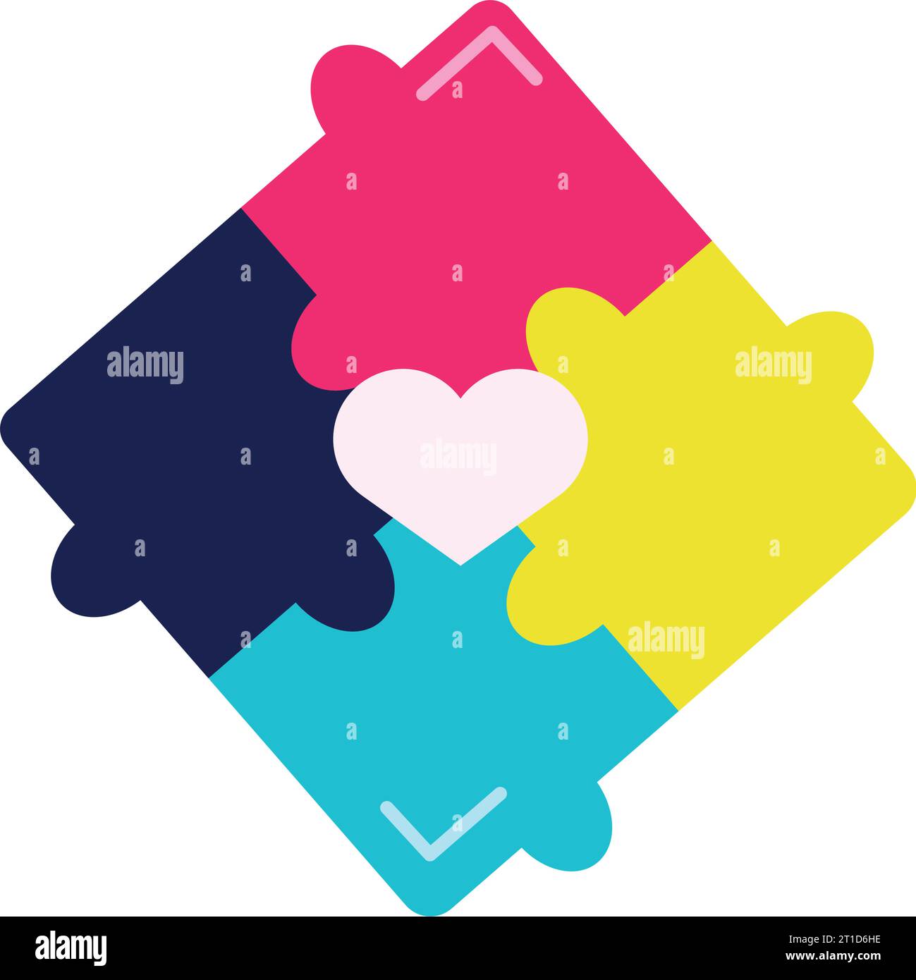 puzzle pieces illustration Stock Vector Image & Art - Alamy