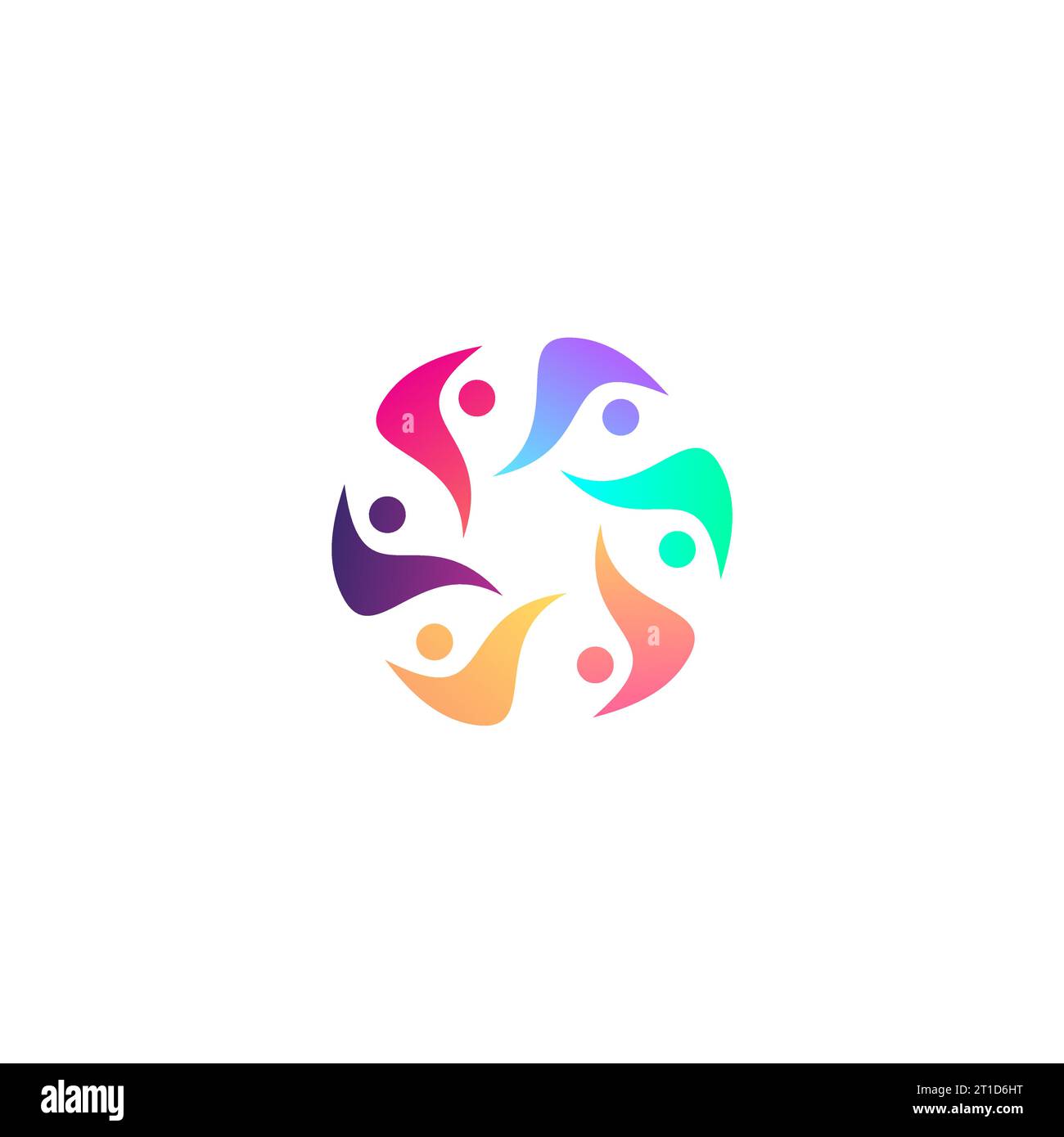 People Community Logo Vector. Social Human Logo Stock Vector