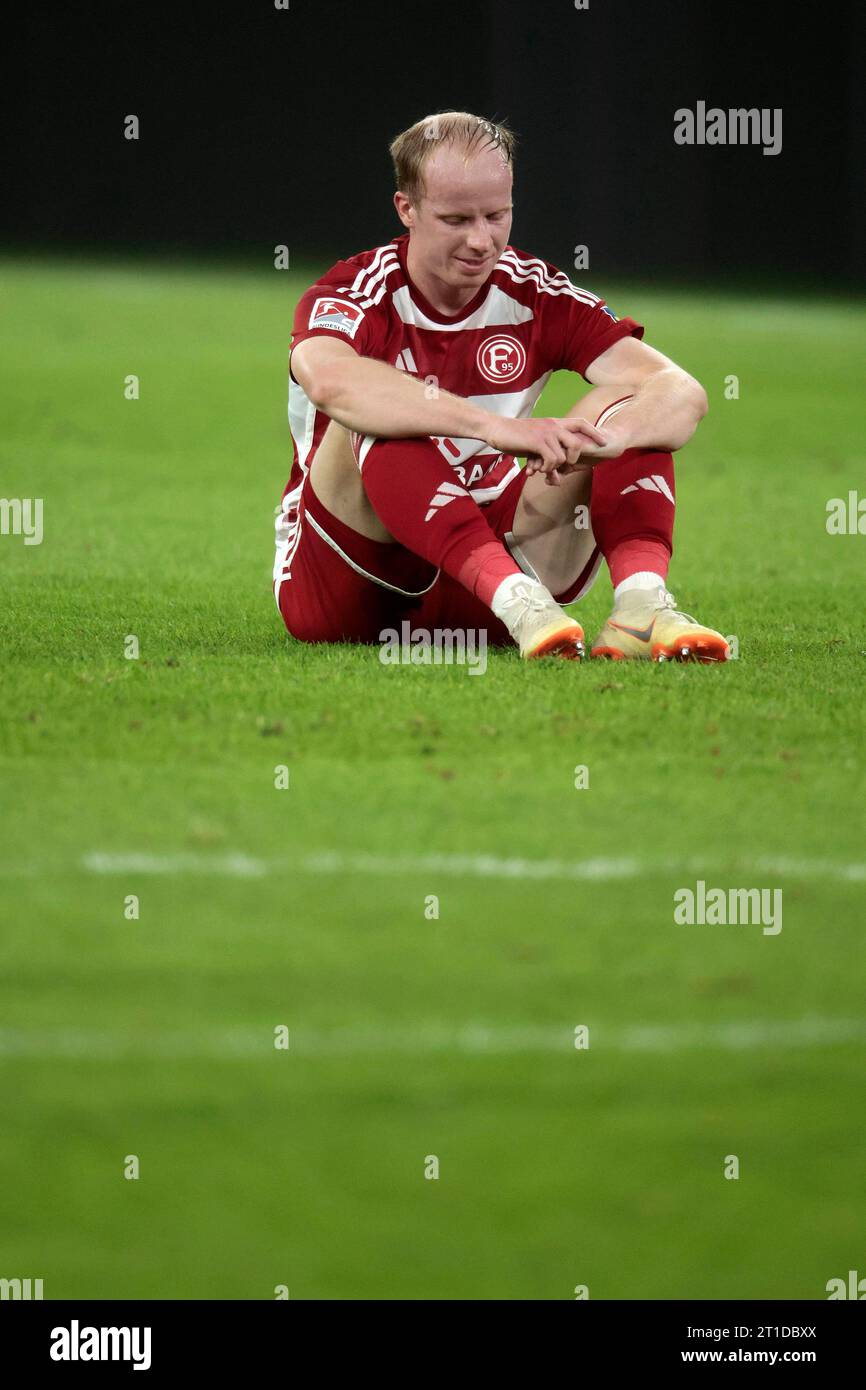 Düsseldorf, Deutschland, 2. Fussball Bundesliga 9. Spieltag Fortuna Düsseldorf :  VFL Osnabrück 1-1 am 06. 10.  2023 in der Merkur Spiel -Arena in Düsseldorf Dennis JASTRZEMBSKI (F 95)  Foto: Norbert Schmidt, Duesseldorf Stock Photo