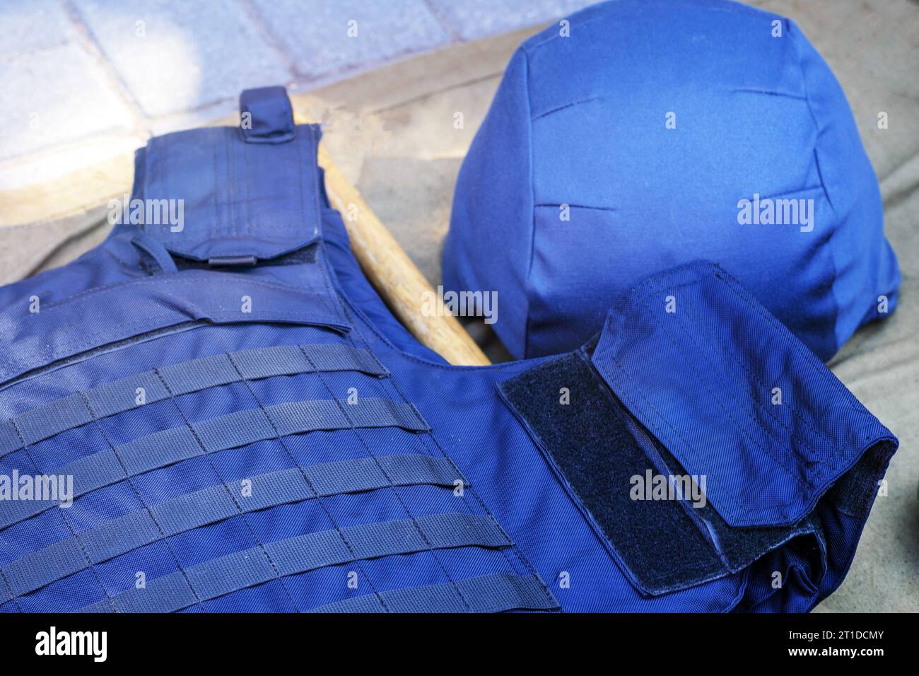 Protective clothes policeman. Police. A helmet, armor a bulletproof