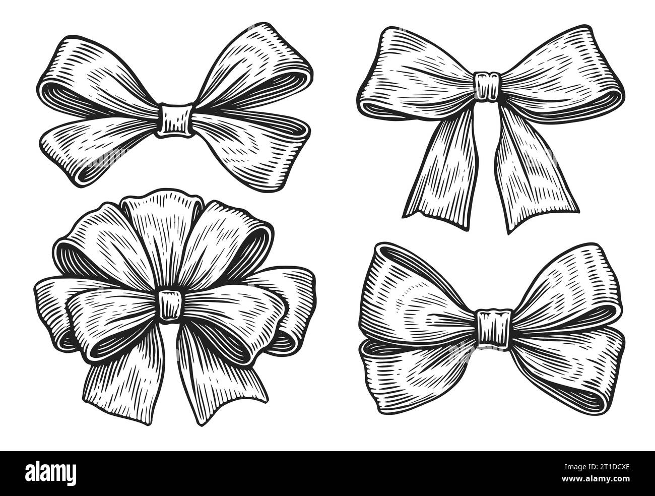 Ribbon bows Stock Vector Images - Page 3 - Alamy