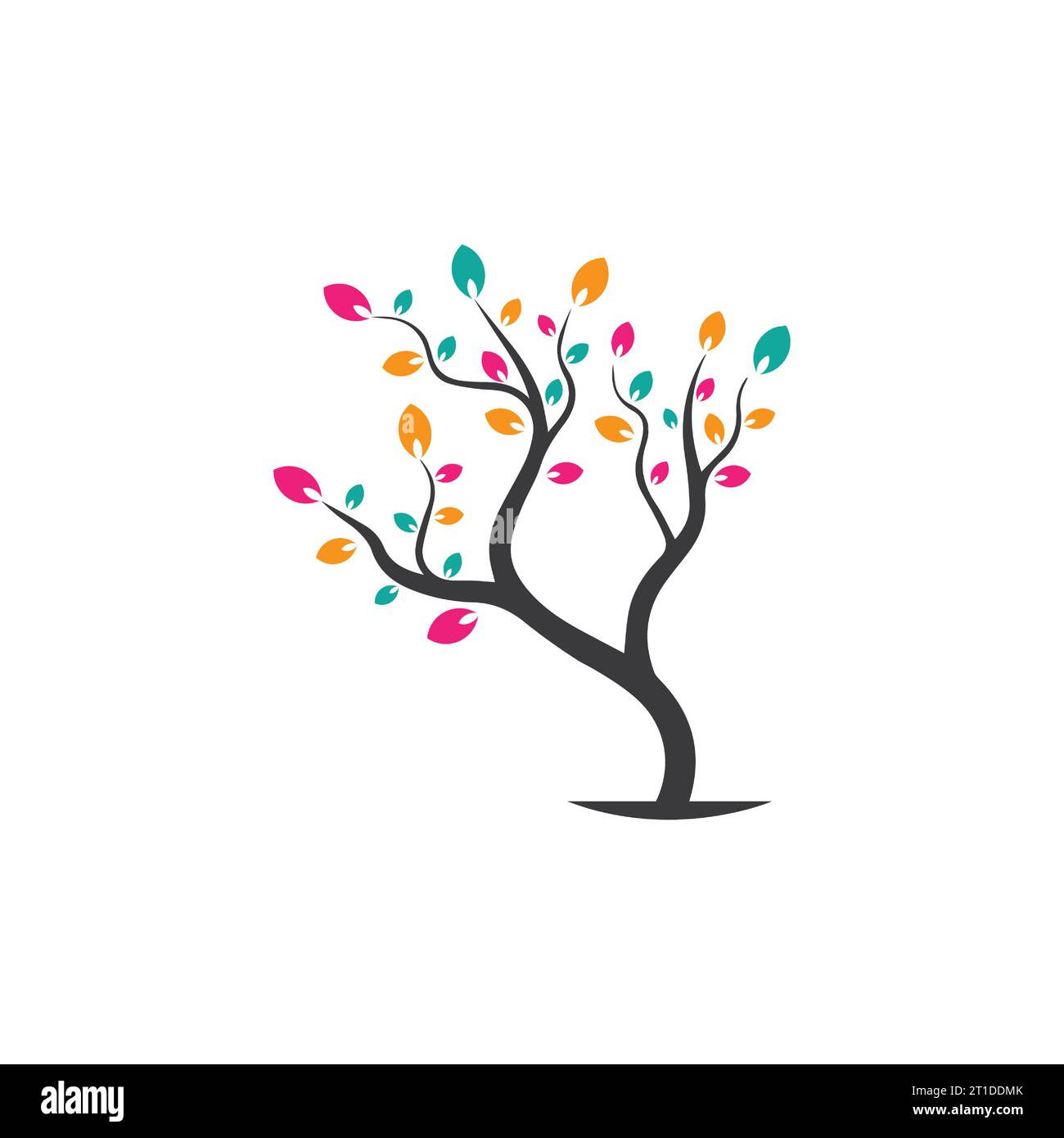 Vector branch , Hand drawn illustration of tree branch design template ...