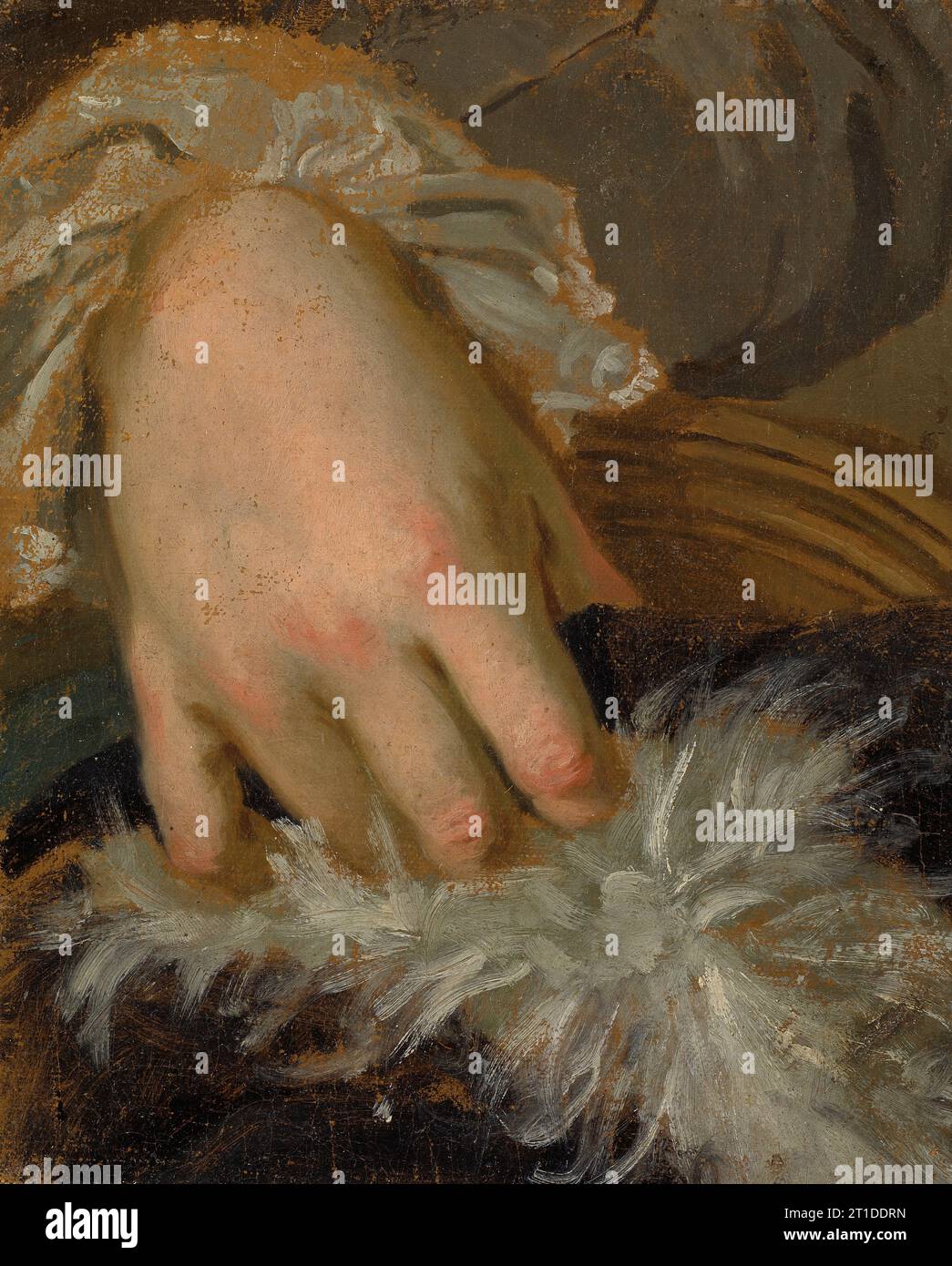 Late Hand Study of a Hand, late 18th-early 19th century Stock Photo - Alamy
