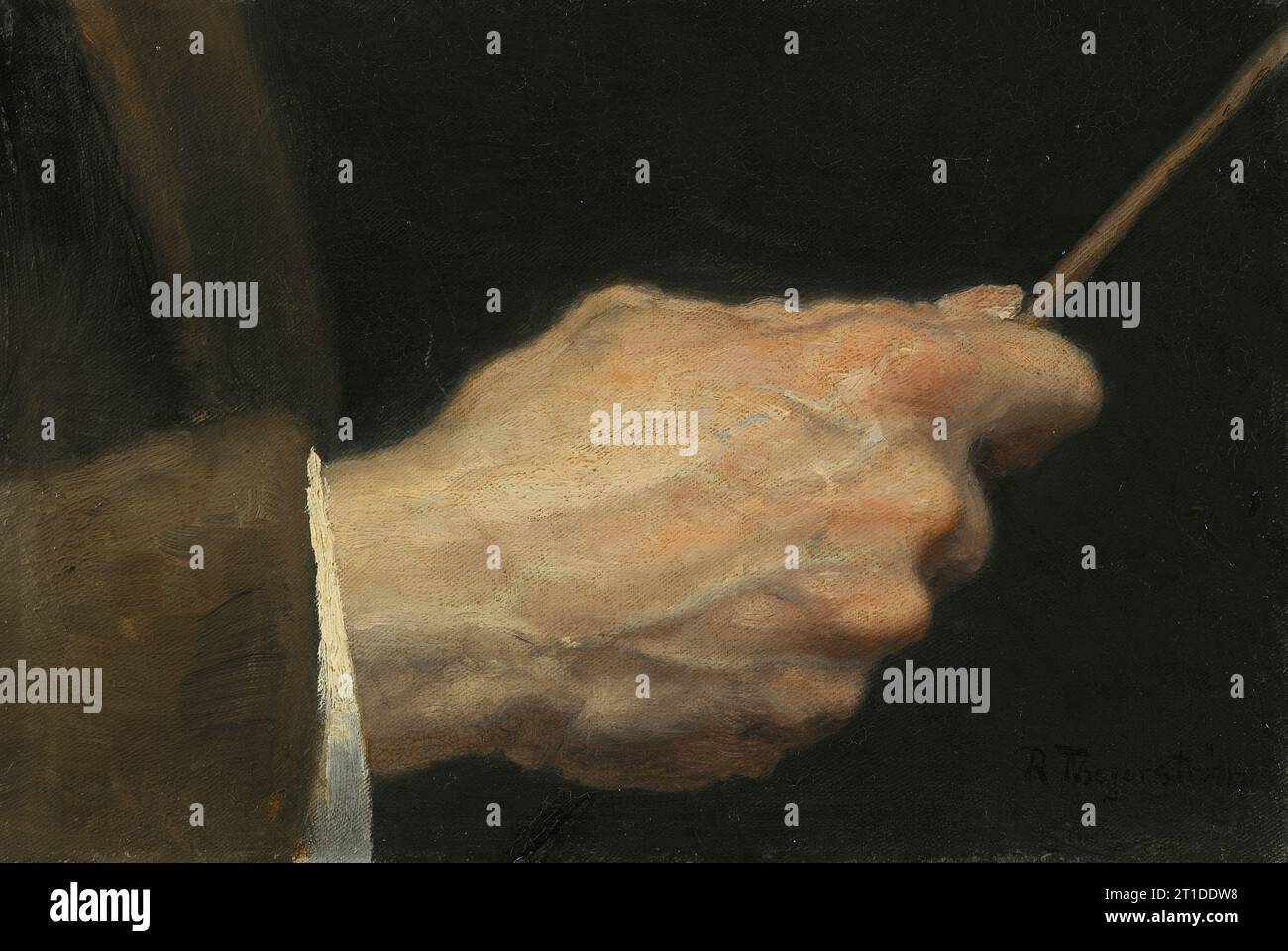 Late Hand Study of a Hand, late 19th-early 20th century Stock Photo - Alamy