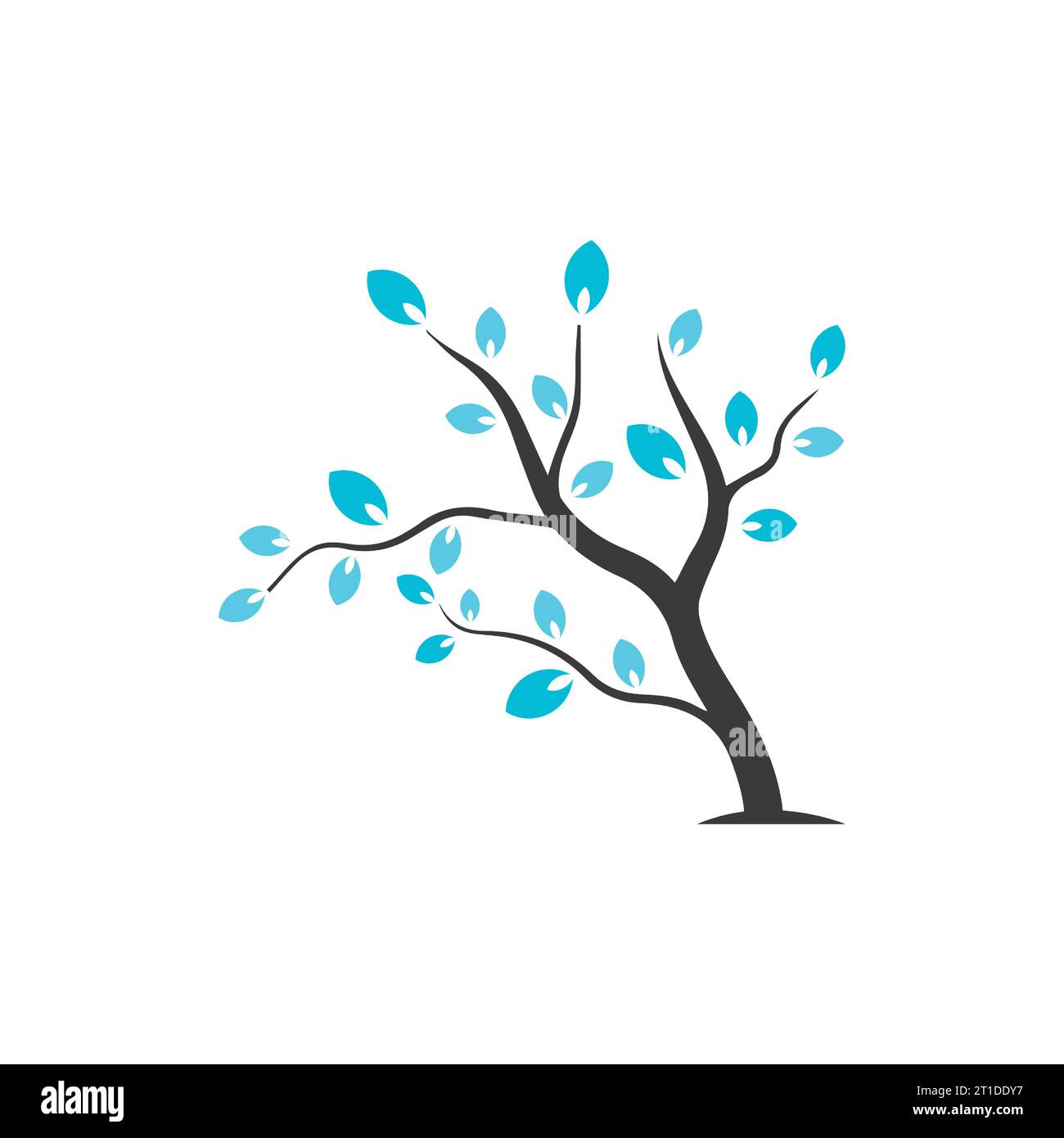 Vector branch , Hand drawn illustration of tree branch design template ...