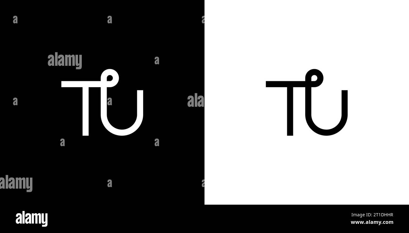 TU Logo, TU Monogram, Initial TU Logo, Letter TU Logo, Icon, Vector ...