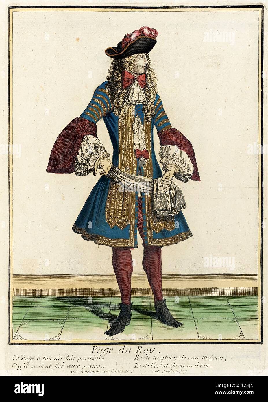 1680 Luis XIV Baroque Costume for Men 