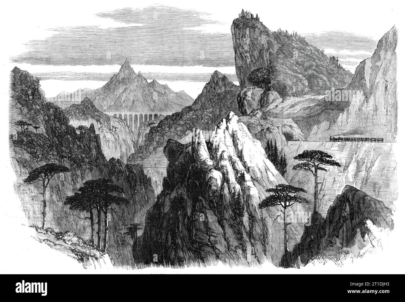 Declitivities The Great Semmering Railway - the Weinzettelwand Tunnel, 1860. 'This is ...