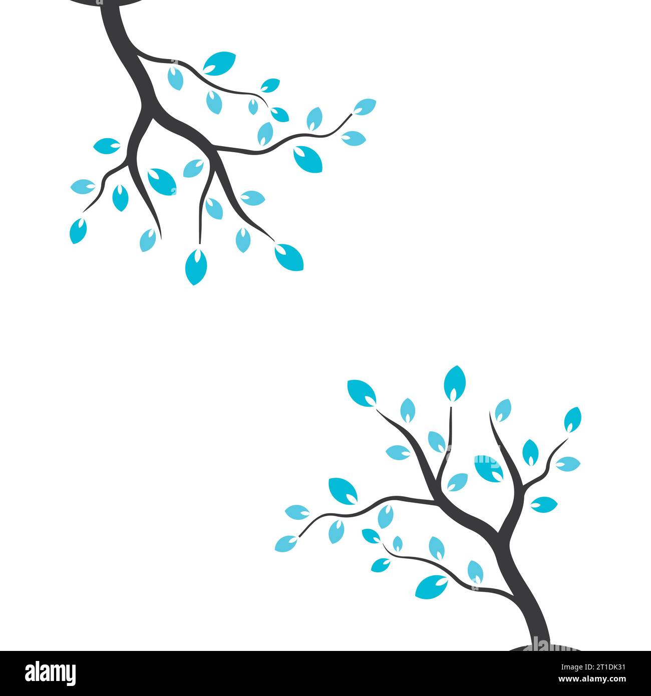 Vector branch , Hand drawn illustration of tree branch design template ...