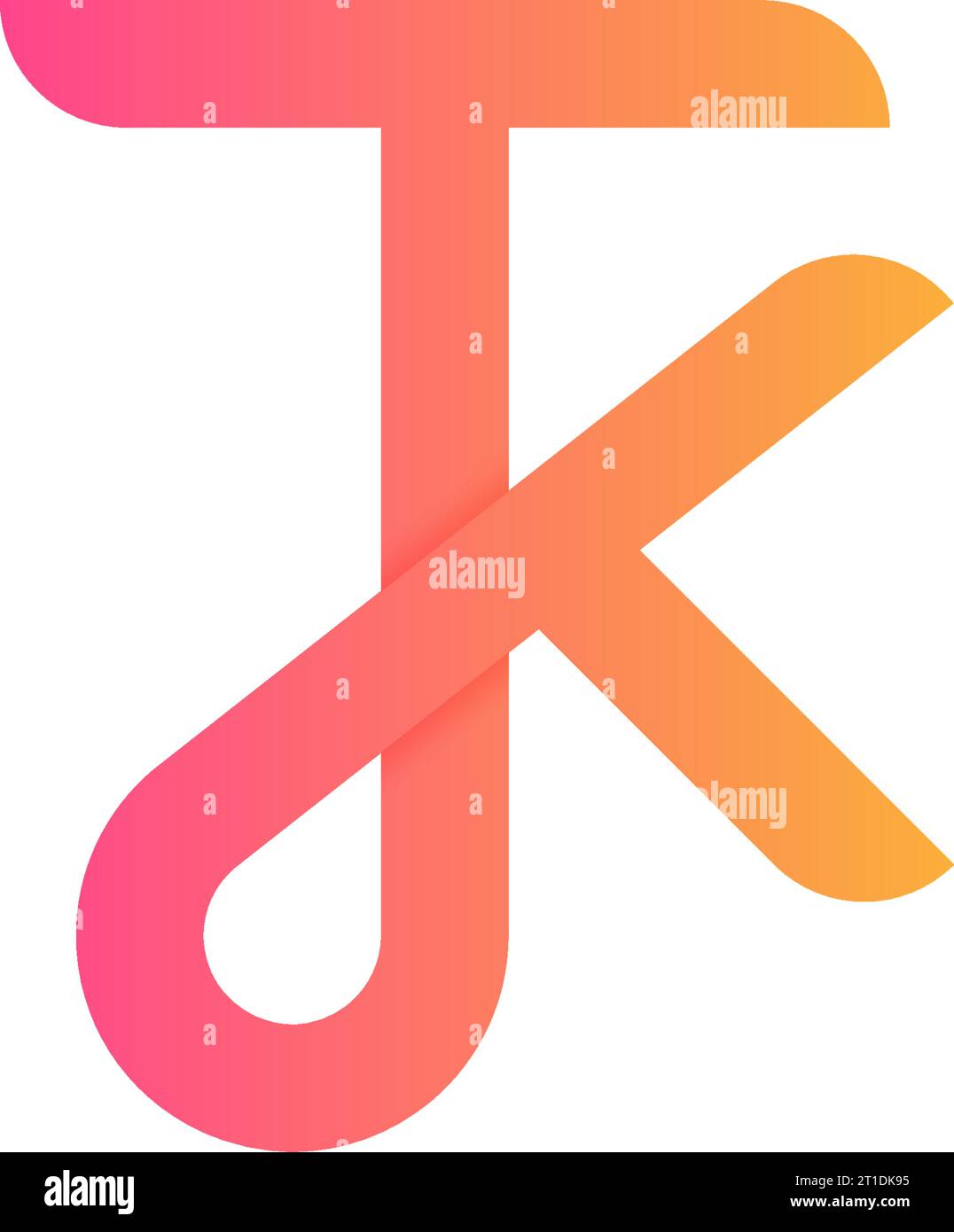 TK logo, TK Monogram, Initial TK Logo, Letter TK logo, Icon, Vector ...