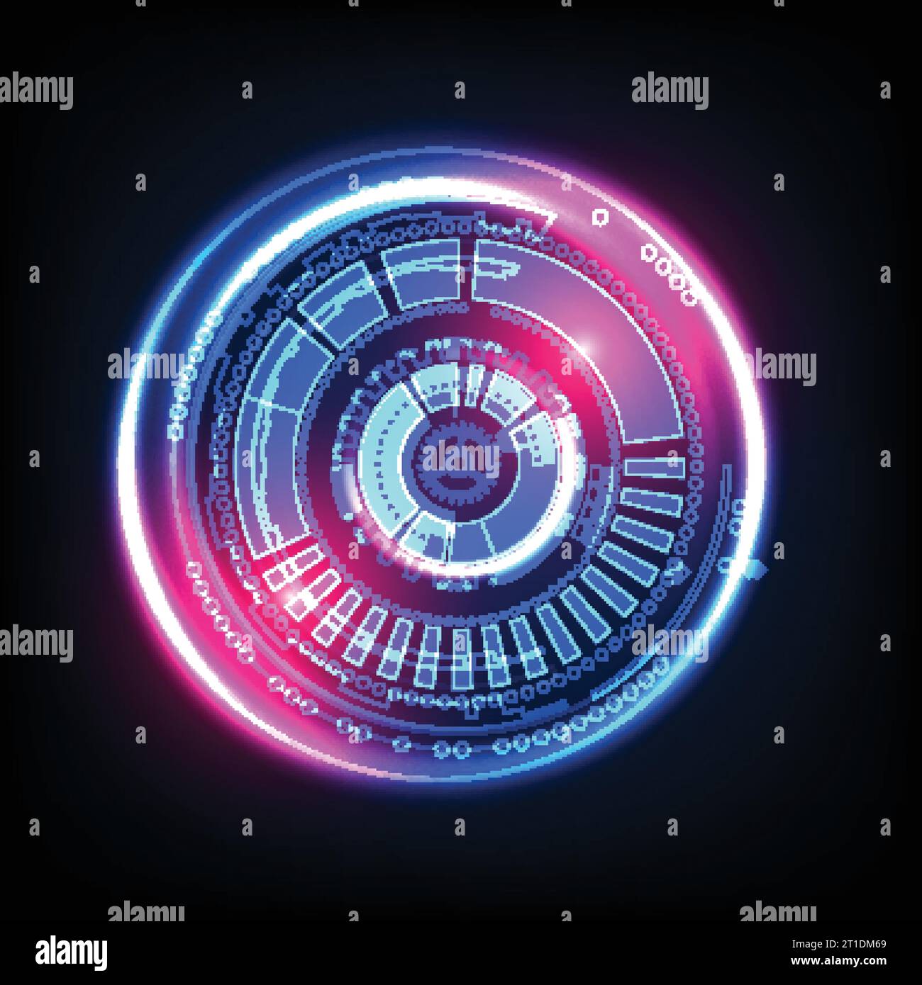 Abstract technology background. Futuristic style. Vector illustration ...