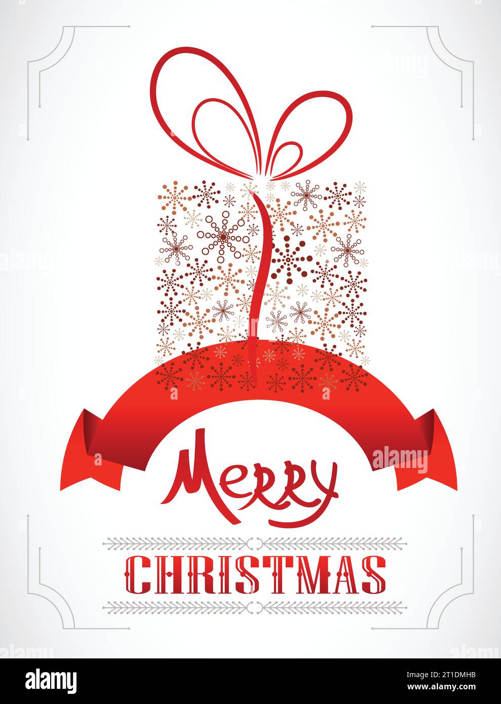 Greeting christmas card. Vector illustration Stock Vector Image & Art ...