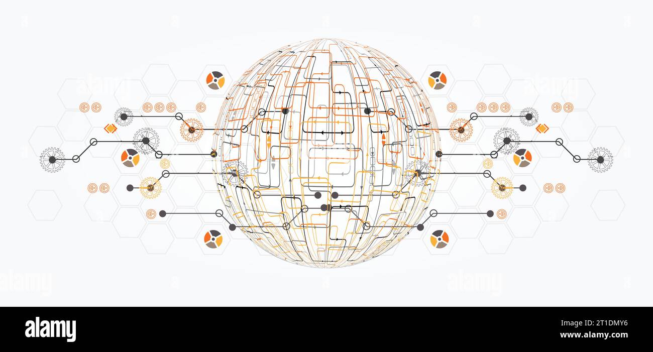 Abstract colorful background. Vector 3d sphere Stock Vector Image & Art ...