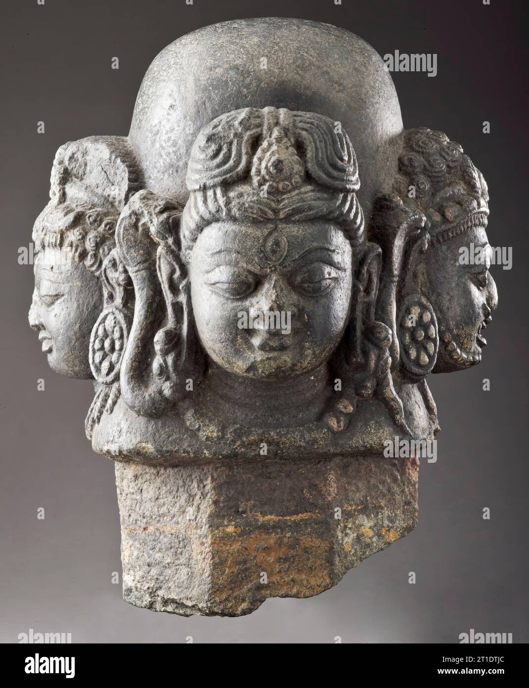 Shivalinga, early 10th century. Stock Photo