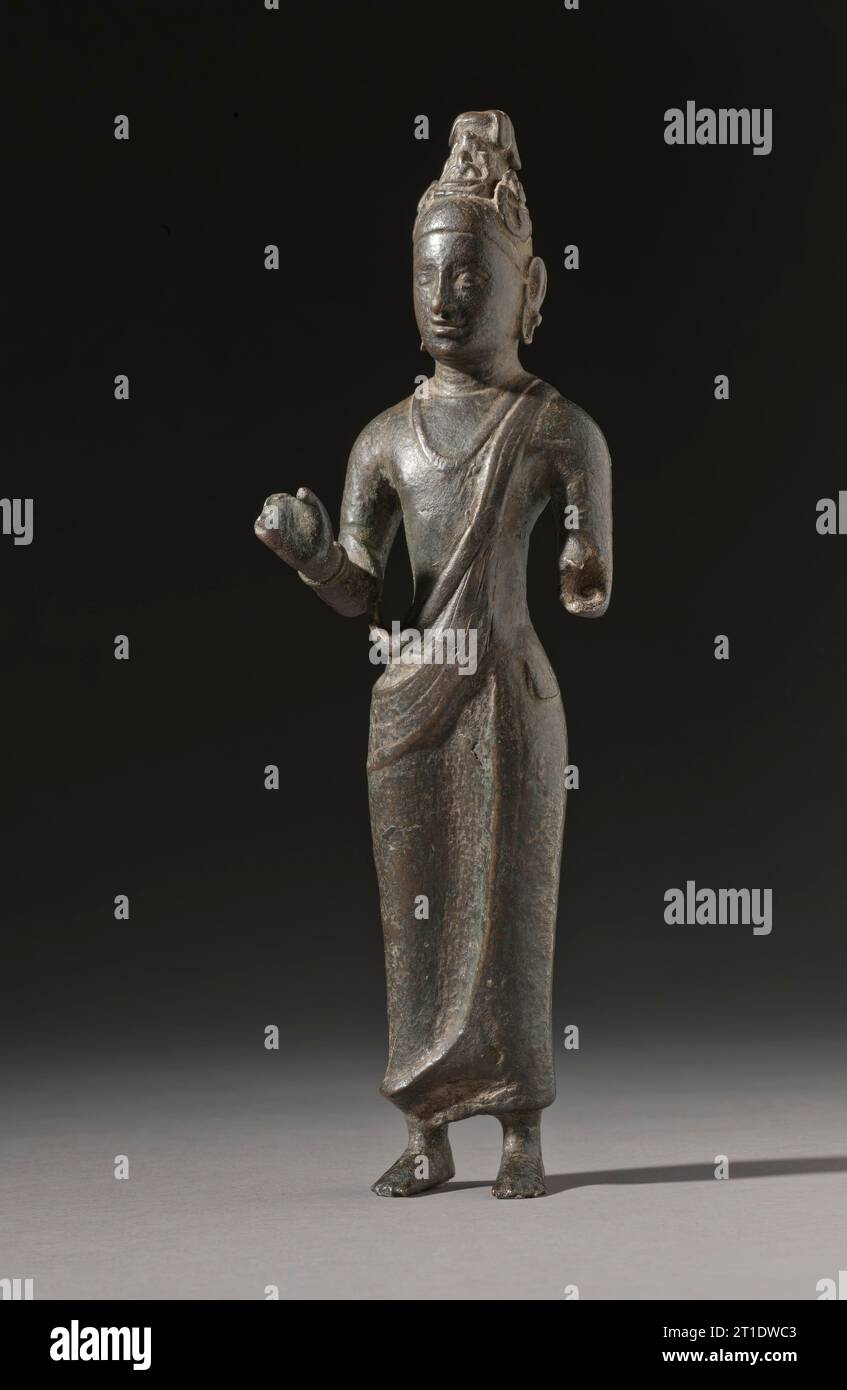 The Bodhisattva Avalokiteshvara (image 2 of 5), 8th-9th century. Stock Photo
