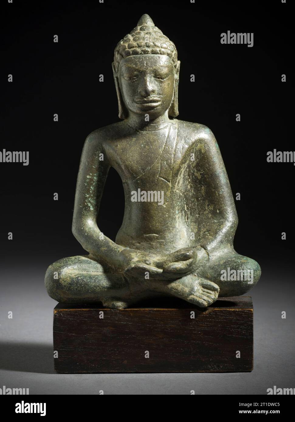Buddha Shakyamuni (image 1 of 2), 8th-9th century. Stock Photo