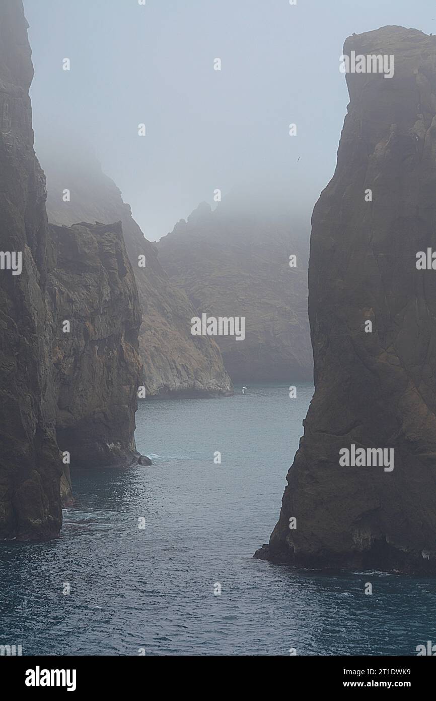 Antarctic; south Shetland Islands; Deception Island; ringshaped island