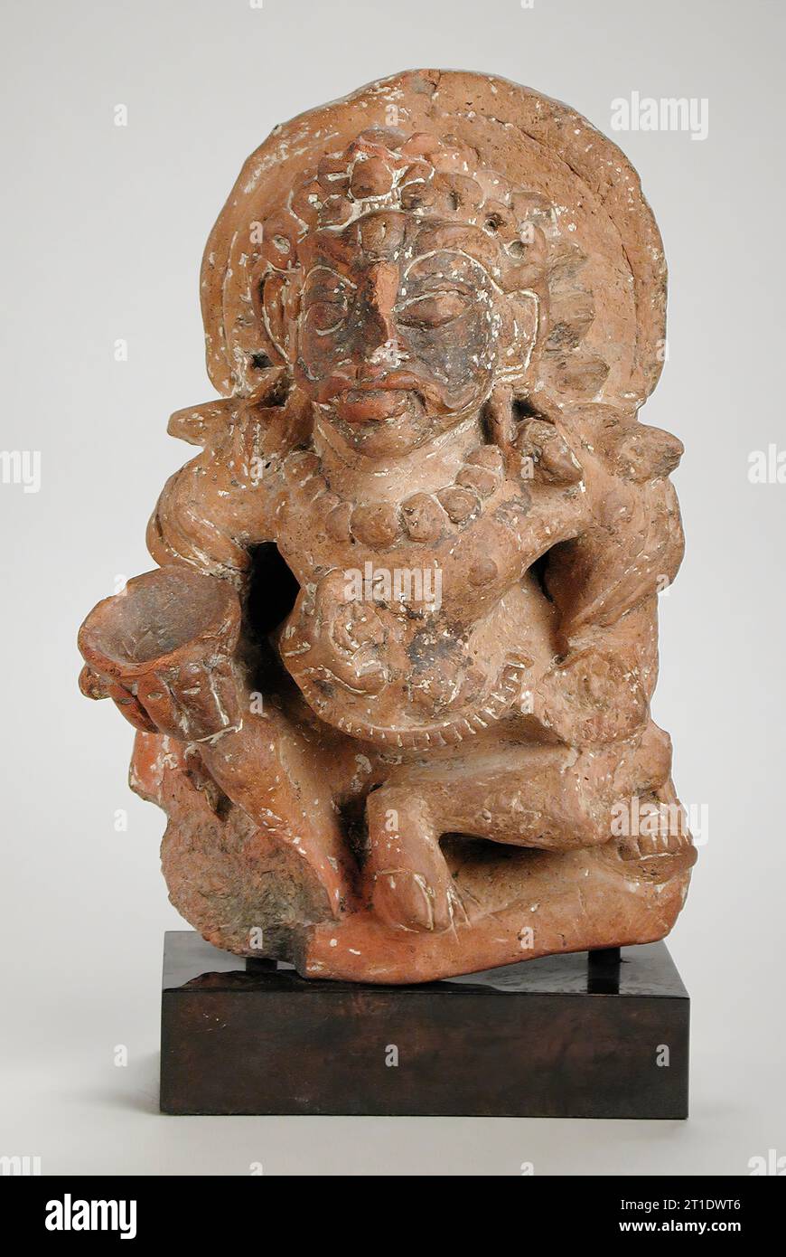 Kubera, the God of Riches, 5th century Stock Photo Alamy