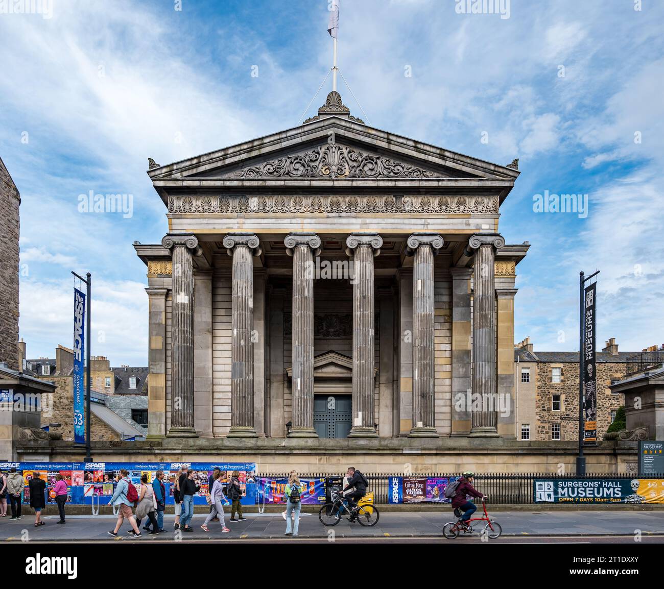 Royal College of Surgeons or Surgeon's Hall during Fringe Festival