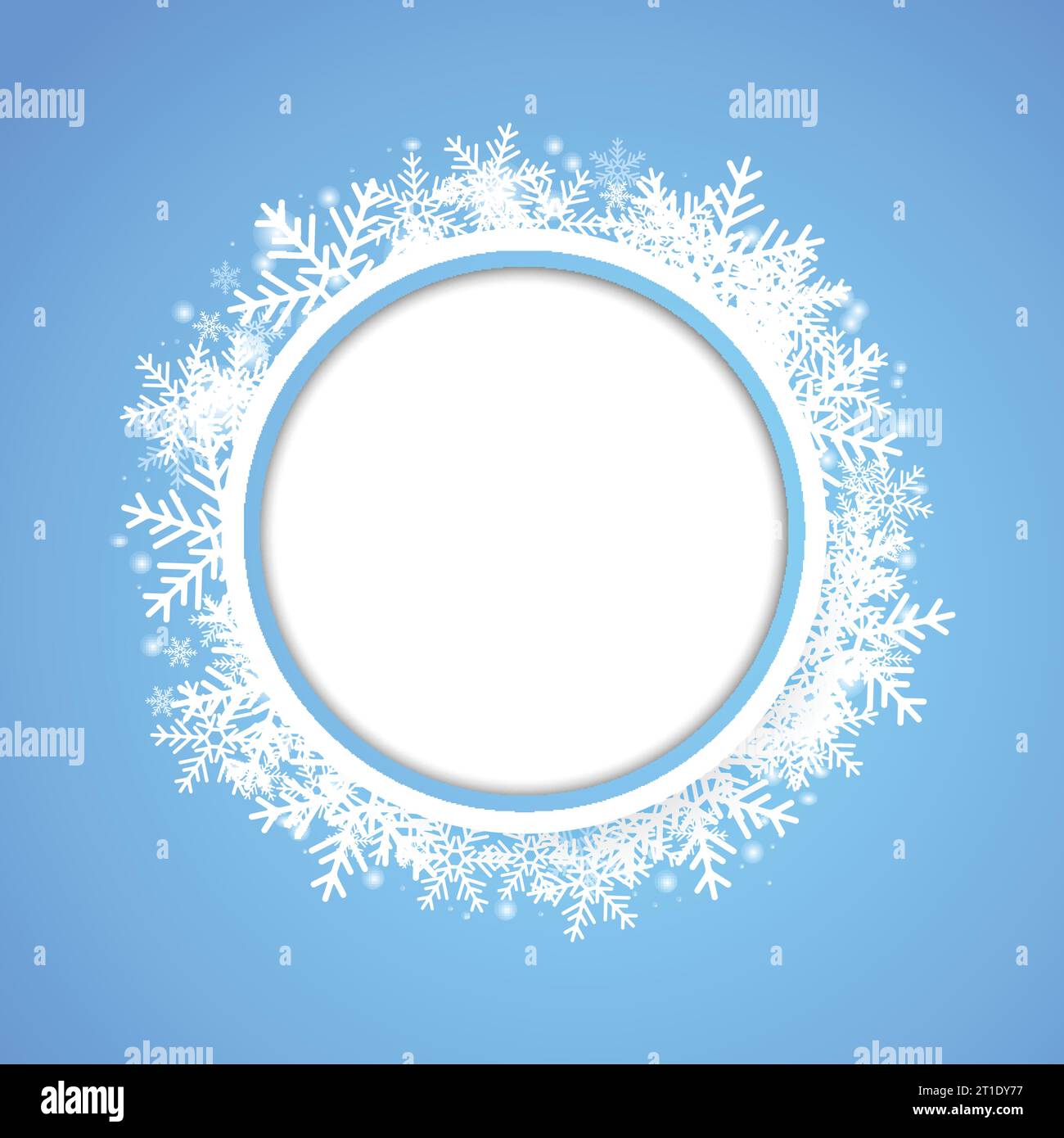 Snow fall. Holiday winter theme background. Vector Stock Vector Image ...