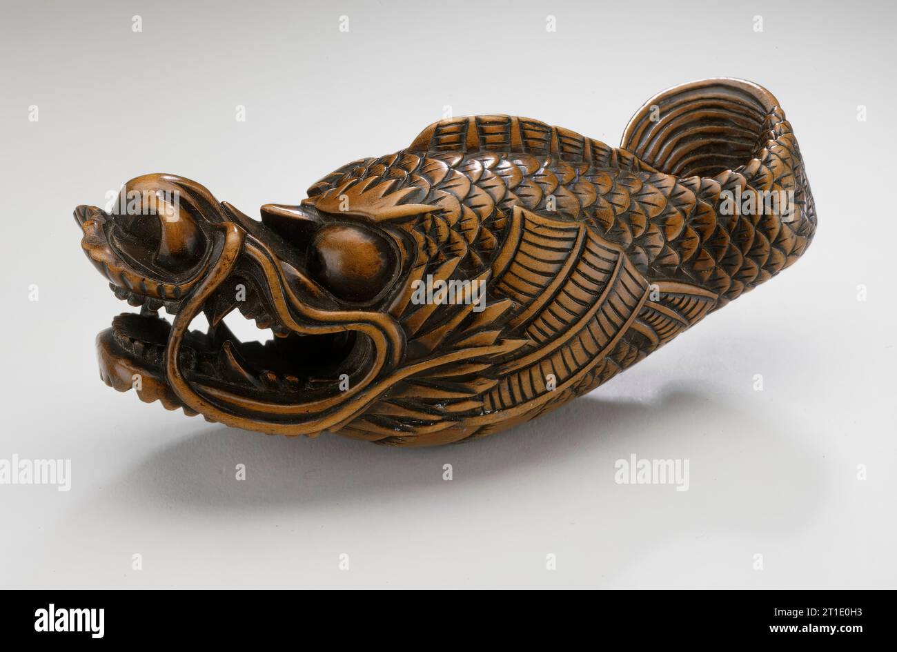 Dragon-Fish, 18th century. Stock Photo
