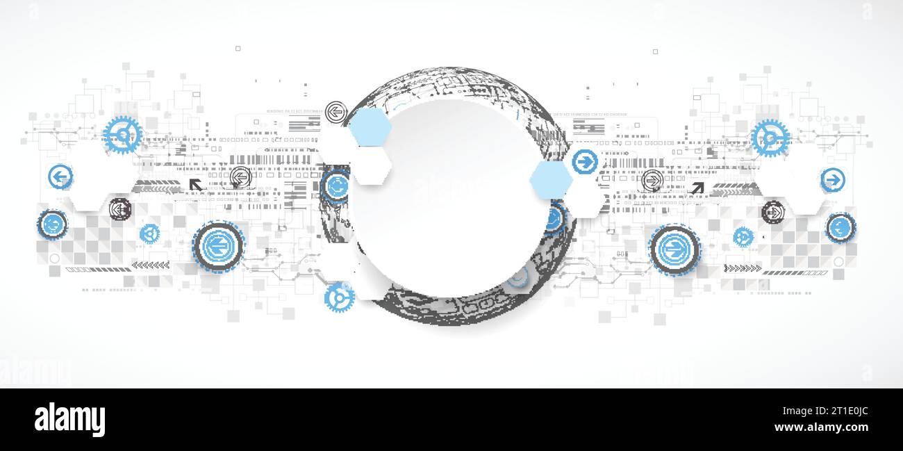 Abstract technology globe background. Vector Stock Vector Image & Art ...