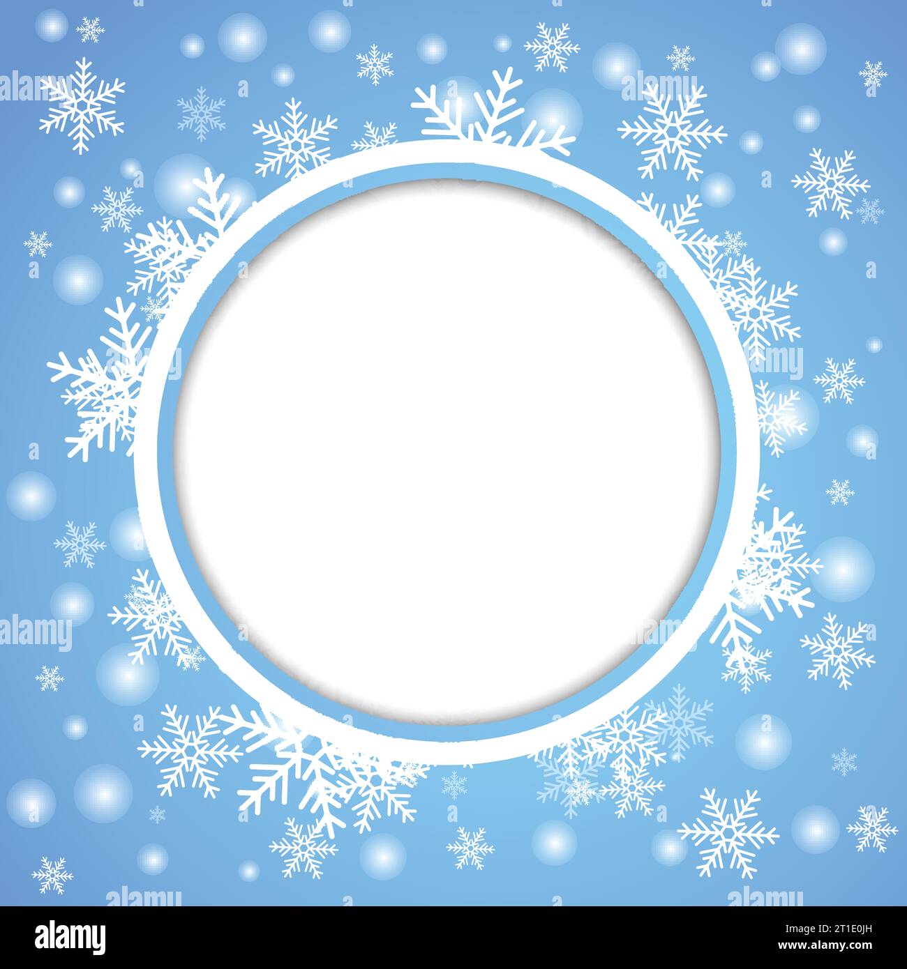 Snow fall. Holiday winter theme background. Vector Stock Vector Image ...