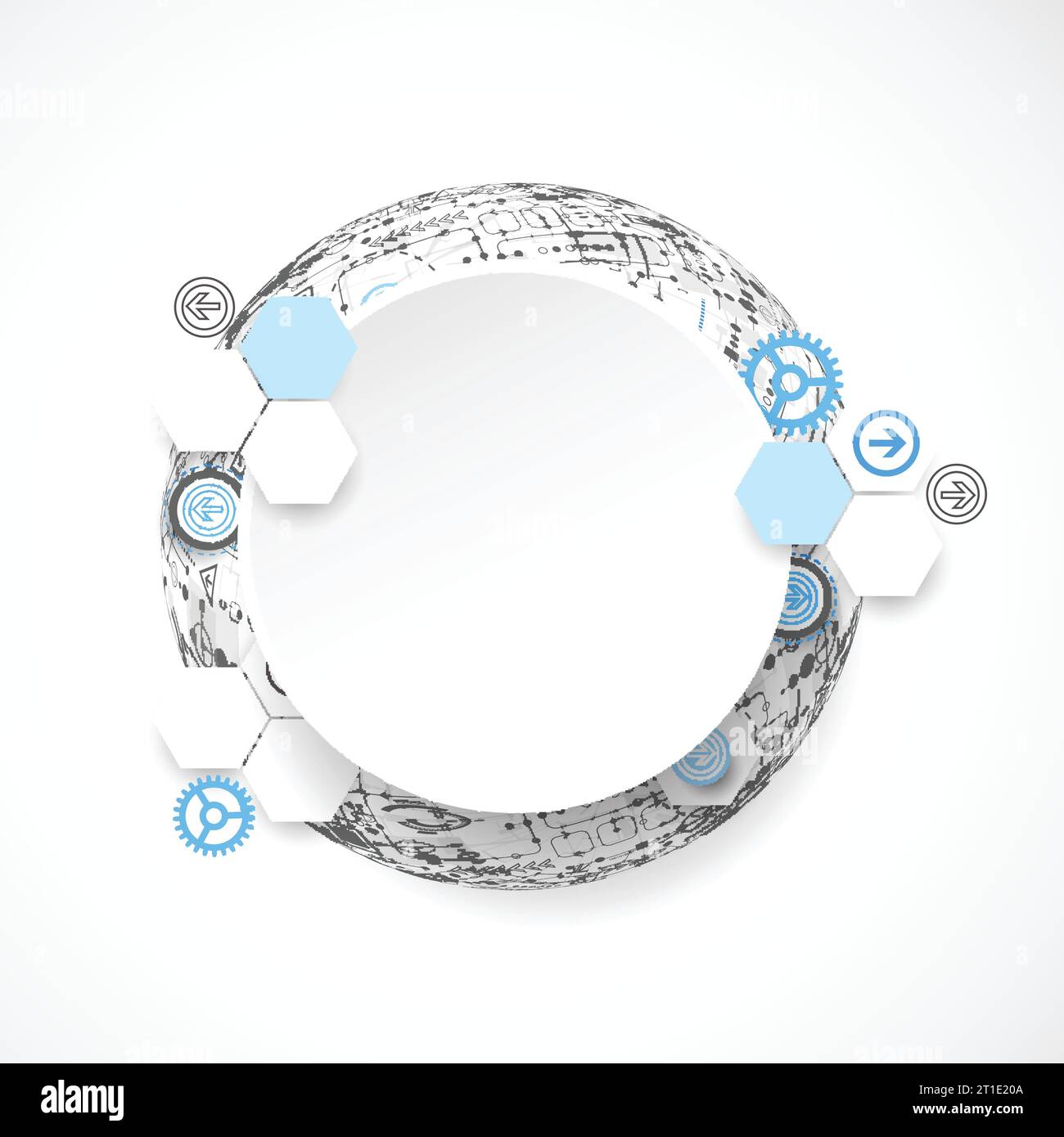 Abstract technology globe background. Vector Stock Vector Image & Art ...