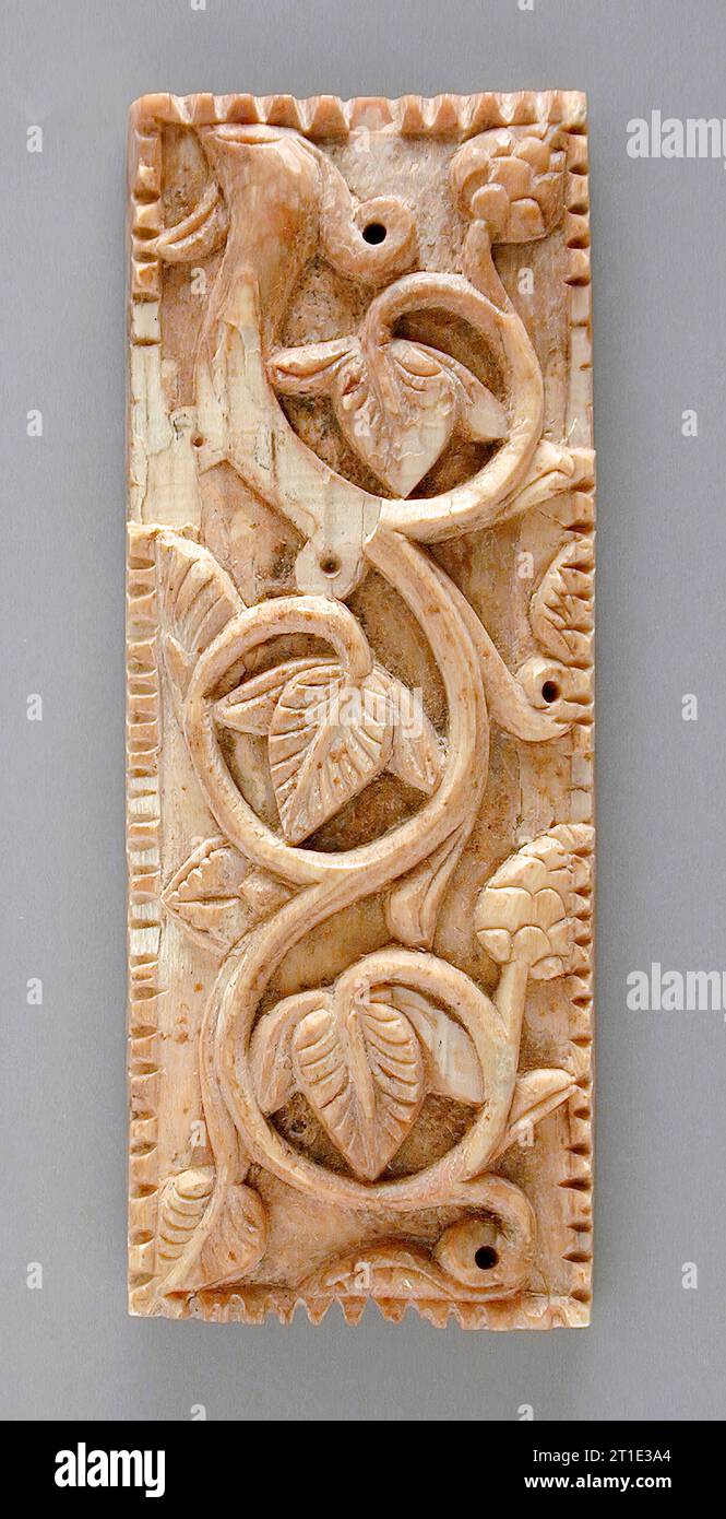 Plaque, 7th century Stock Photo Alamy