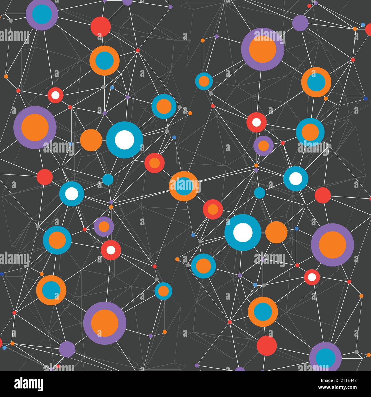Network color technology communication background. Vector Stock Vector ...